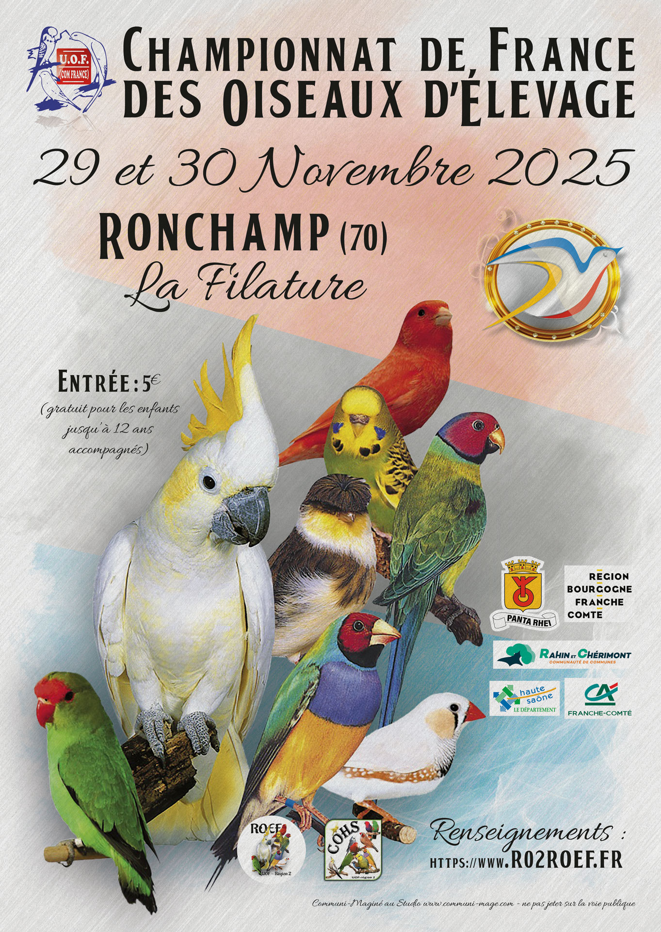 Championnat de France des oiseaux d\'élevage